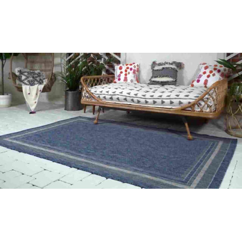 Sol 72 Outdoor™ Delmont Blue Indoor / Outdoor Area Rug & Reviews Wayfair